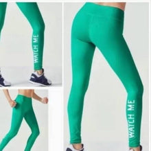 Load image into Gallery viewer, Size Medium Fabletics Bright Green Watch Me Leggings
