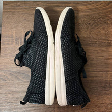 Load image into Gallery viewer, Size 9 Toms Black Lace Up Sneakers
