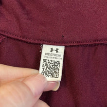 Load image into Gallery viewer, Small Under Armour Dark Magenta Quarter Zip Up Shirt
