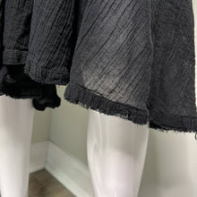 Load image into Gallery viewer, Small Free People In The Moment Black Boho Oversized Midi Dress With Sleeves
