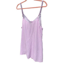 Load image into Gallery viewer, 0X Torrid SOPHIE - PURPLE GINGHAM TIE-FRONT CAMI
