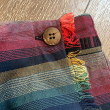 Load image into Gallery viewer, Size 5 Tracy Evans Limited Vintage Western Stripe Wrap Mini Skirt

