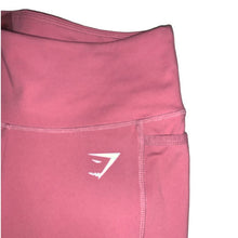 Load image into Gallery viewer, Medium Gymshark Dusty Rose Pink Pocket Leggings
