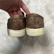Load image into Gallery viewer, Size 9 Southern Fried Chics Western Boho Steer Flat Cow Skull Slip On Sneakers
