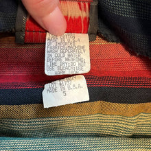 Load image into Gallery viewer, Size 5 Tracy Evans Limited Vintage Western Stripe Wrap Mini Skirt
