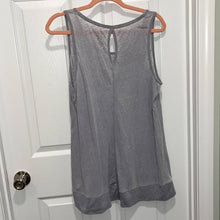 Load image into Gallery viewer, Medium Calvin Klein Gray Semi Sheer Tank Top
