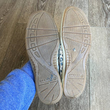 Load image into Gallery viewer, Size 8.5 Sperry Angelfish Leopard Sequin Slip On Loafers Boat Shoes
