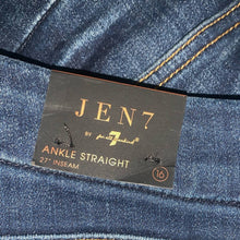 Load image into Gallery viewer, Size 16 Jen7 By 7 For All Mankind NWT Ankle Straight Leg Jeans
