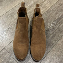 Load image into Gallery viewer, Size 8.5 Steve Madden Dabble Brown Almond store Suede Pull Tab Western Booties
