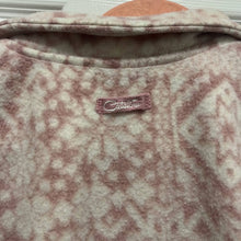Load image into Gallery viewer, Large Catalina Light Pink White Western Printed Quarter Zip Pull Over Jacket

