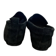 Load image into Gallery viewer, Sz 7.5 Zara Black Suede Slip On Loafer Flats
