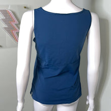 Load image into Gallery viewer, Medium Eddie Bauer Blue Stretchy Basic Tank Top
