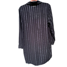 Load image into Gallery viewer, Size Medium Victoria’s Secret Black Button Down Top

