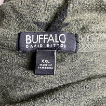 Load image into Gallery viewer, Size XXL Buffalo David Bitton NWOT Green Stars Tunic Long Sleeve Top
