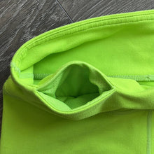 Load image into Gallery viewer, Small Fabletics Angela Capri Perforated Lime Green Cropped Leggings

