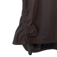 Load image into Gallery viewer, Size Medium Fabletics Black Ruched Side Mesh Tank Top

