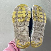 Load image into Gallery viewer, Size 7.5 Hoka One One Clifton 2 Ortholite Blue Green Tennis Shoes Sneakers

