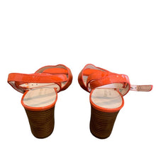 Load image into Gallery viewer, Sz 8.5 Kate Spade Orange Etta Sandals
