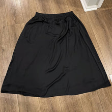 Load image into Gallery viewer, Size 1X Soft Surroundings Plus Size Black Maxi Skirt
