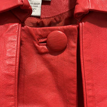Load image into Gallery viewer, Size 10 Spiegel Vintage Western Red Leather Jacket
