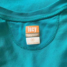 Load image into Gallery viewer, Medium Lucy NWOT Teal Workout Tank
