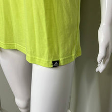 Load image into Gallery viewer, Size Large Adidas Neon Yellow Green Work Out Tank
