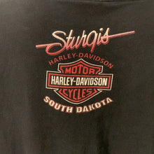 Load image into Gallery viewer, XL Harley Davidson 2009 Sturgis South Dakota Red Black Short Sleeve Tee
