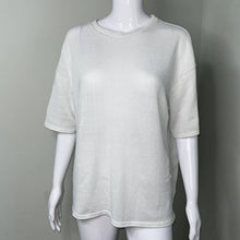 Load image into Gallery viewer, Small Pretty Little Thing White Ribbed Short Sleeve Top

