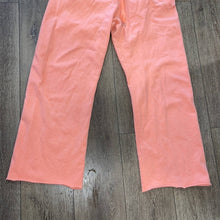 Load image into Gallery viewer, Size 1X Victoria’s Secret Neon Coral Orange Oversized Lounge Wear Sweatpants
