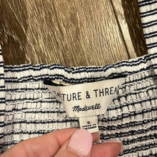 Load image into Gallery viewer, Small Madewell Texture &amp; Thread Smocked Stripe Dress

