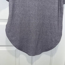 Load image into Gallery viewer, Medium Torrid Grey Sparkle Hacci Tunic Short Sleeve T-Shirt
