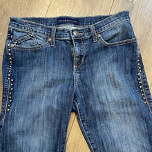 Load image into Gallery viewer, Size 8 Rock &amp; Republic Kasandra Studded Embroidered Cowgirl Western Boot Cut Jeans

