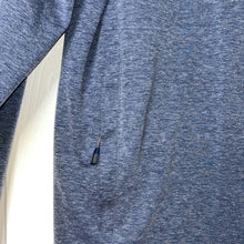 Load image into Gallery viewer, Medium Eddie Bauer Navy Blue Quilted 3/4 Zip Pull Over
