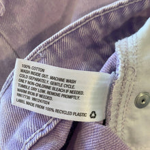 Load image into Gallery viewer, Sz 18 Wild Fable NWOT High-Rise Frayed Hem Denim Jean Shorts Lavender Purple
