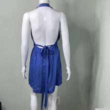 Load image into Gallery viewer, Small Lulu’s Positively Perfect Periwinkle Blue Wrap Dress
