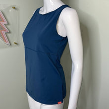 Load image into Gallery viewer, Medium Eddie Bauer Blue Stretchy Basic Tank Top
