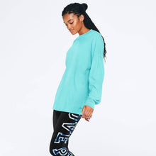 Load image into Gallery viewer, PINK Victoria’s Secret Waffle Knit Long Sleeve Over Sized Thermal Top
