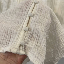 Load image into Gallery viewer, Small Anthropologie Dolan Left Coast White Gauze Button Front Tank Top
