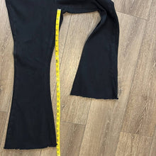 Load image into Gallery viewer, Size 30 A Loves A Boutique Black Denim Raw Hem Bell Bottom Flare Jeans

