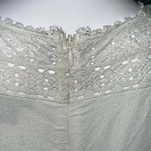 Load image into Gallery viewer, Size 10 J. Crew Point Sur Cotton Vintage White Lace Peasant Top
