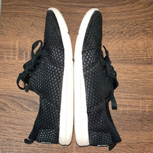 Load image into Gallery viewer, Size 9 Toms Black Lace Up Sneakers
