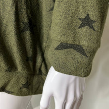 Load image into Gallery viewer, Size XXL Buffalo David Bitton NWOT Green Stars Tunic Long Sleeve Top
